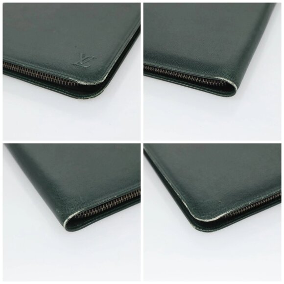LOUIS VUITTON Taiga Wallet Epicea LV Auth - Picture 16 of 16
